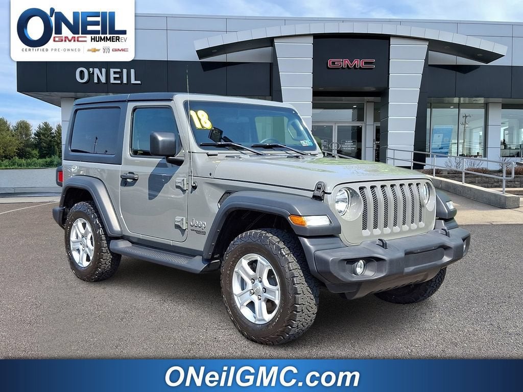 2018 Jeep Wrangler Sport S 4x4