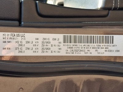 2015 Jeep Grand Cherokee Limited