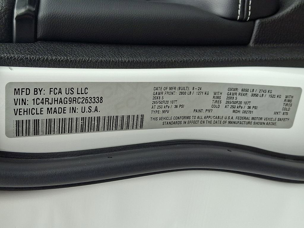 2024 Jeep Grand Cherokee Altitude X 4x4