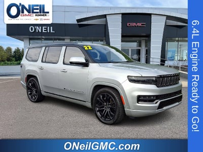 2022 Jeep Grand Wagoneer Series II Obsidian 4x4