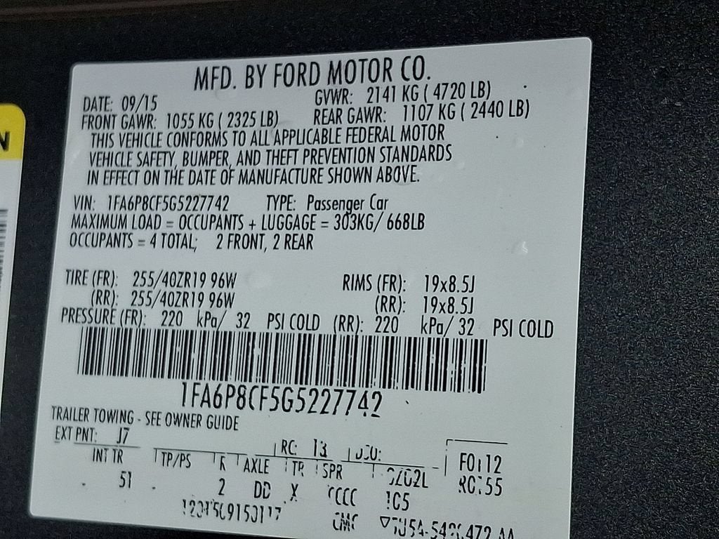 2016 Ford Mustang GT Premium