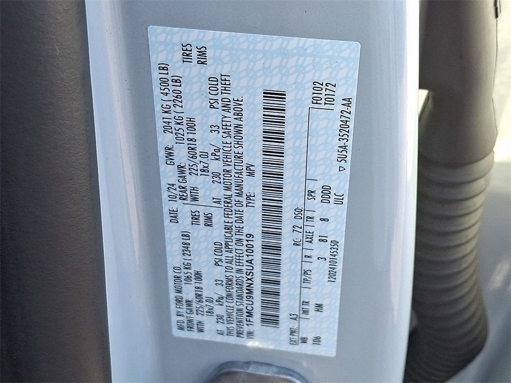 2025 Ford Escape ST-Line