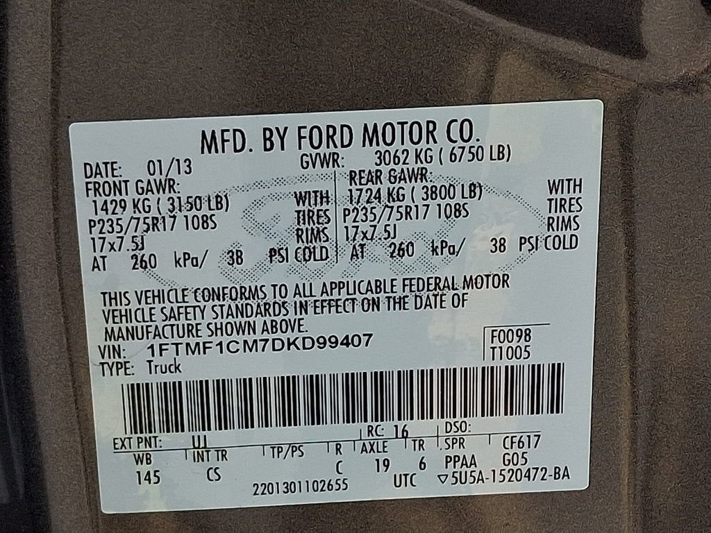2013 Ford F-150 XL