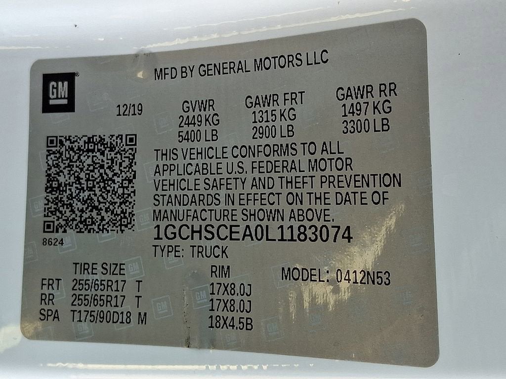 2020 Chevrolet Colorado LT