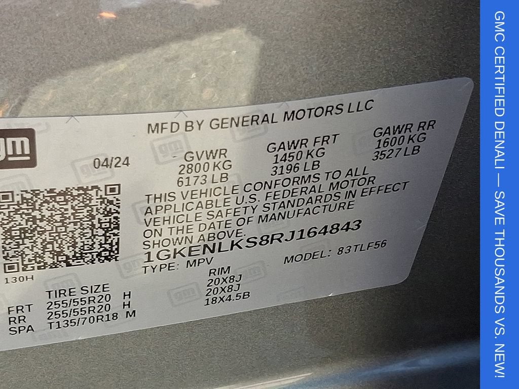 2024 GMC Acadia Denali