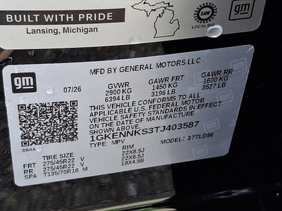 2026 GMC Acadia Elevation