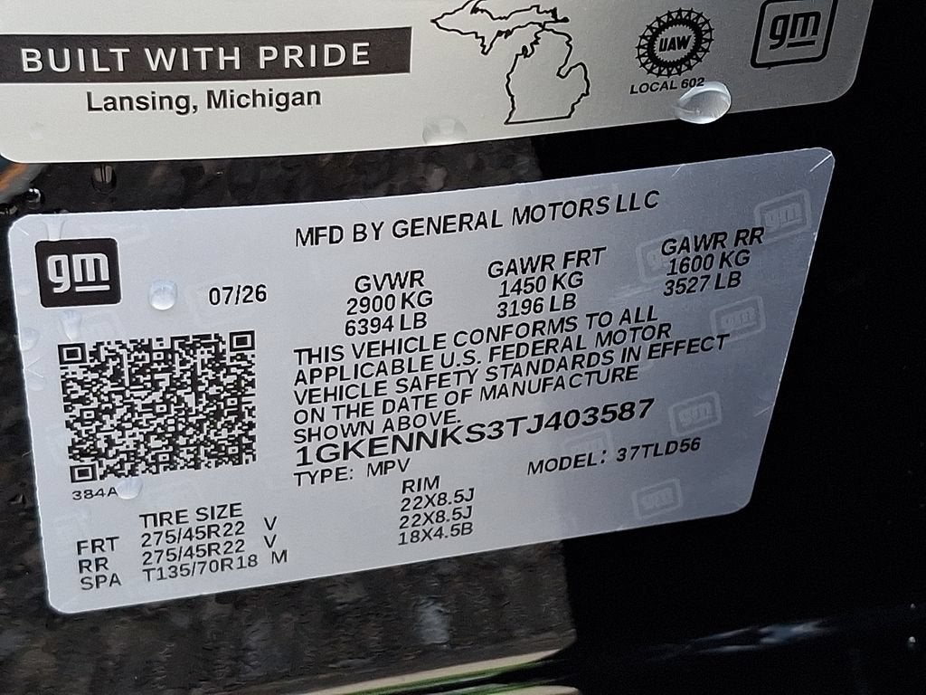 2026 GMC Acadia Elevation