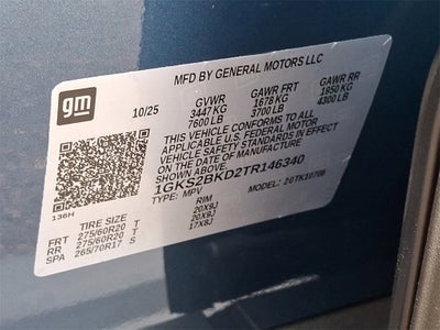 2026 GMC Yukon Elevation