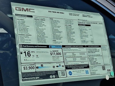 2026 GMC Yukon Denali