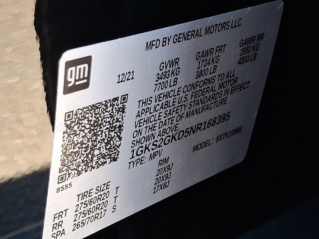2022 GMC Yukon XL SLT