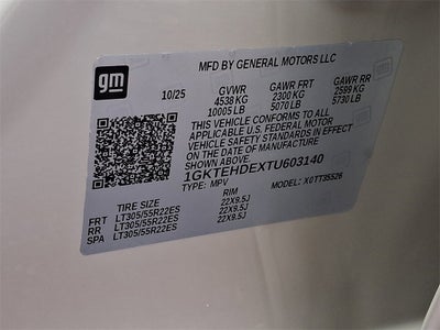 2026 GMC HUMMER EV SUV 2X