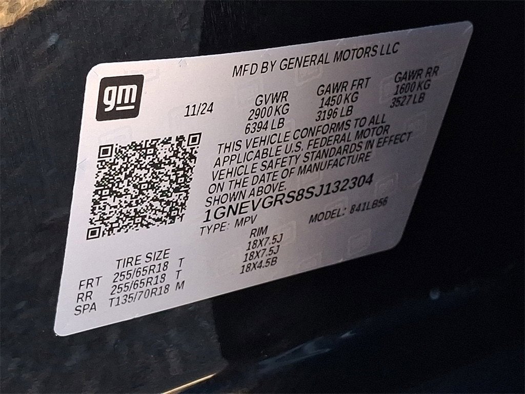 2025 Chevrolet Traverse LT