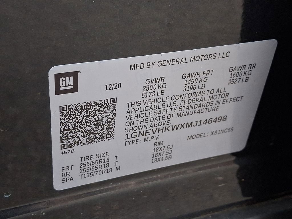 2021 Chevrolet Traverse LT Leather