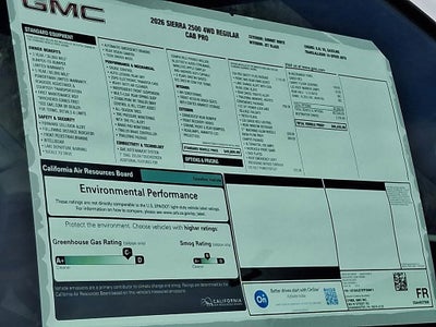 2026 GMC Sierra 2500 HD Pro