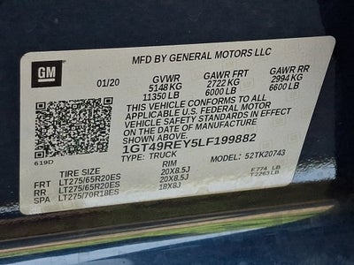 2020 GMC Sierra 2500 HD Denali