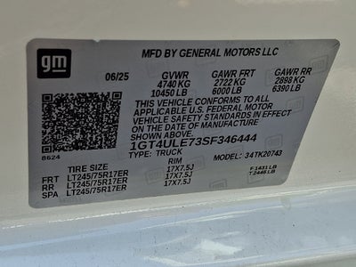 2025 GMC Sierra 2500 HD Pro