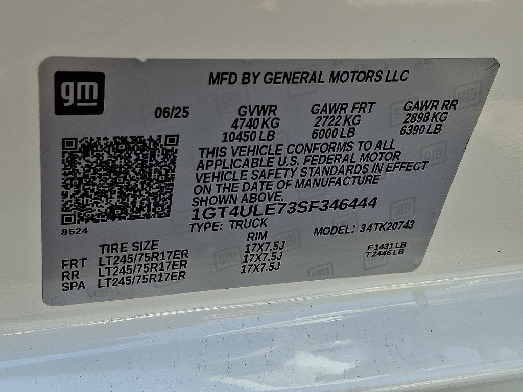 2025 GMC Sierra 2500 HD Pro