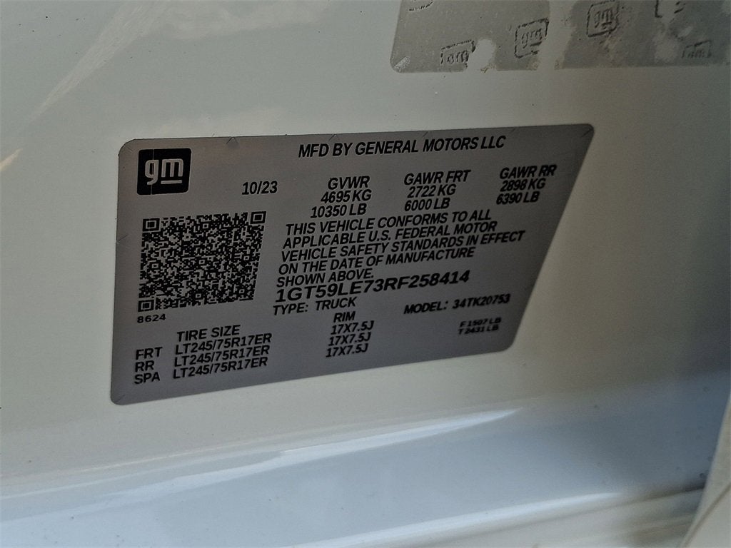 2024 GMC Sierra 2500 HD Pro