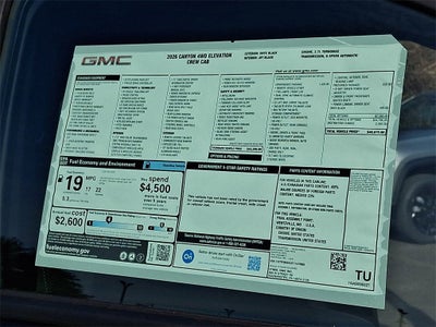 2026 GMC Canyon Elevation