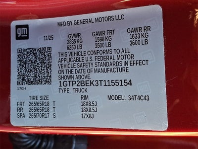 2026 GMC Canyon Elevation