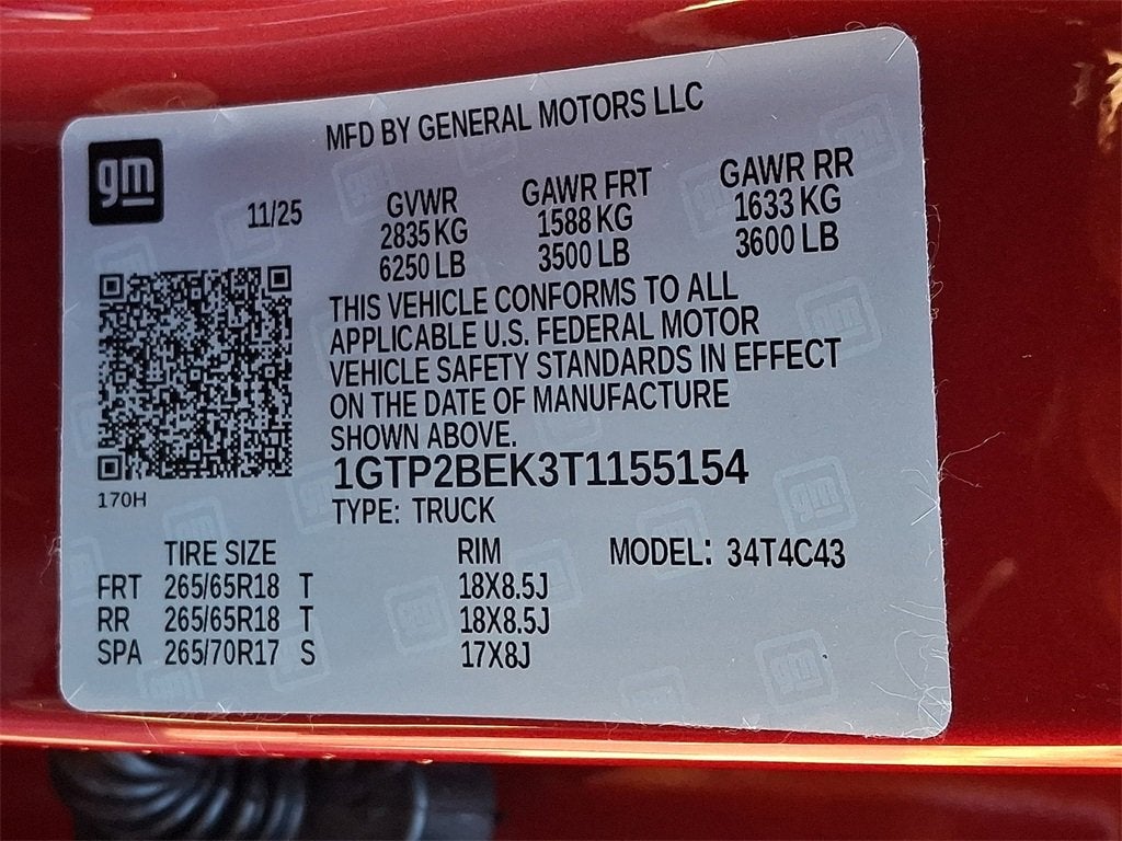 2026 GMC Canyon Elevation