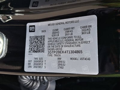 2026 GMC Canyon Elevation