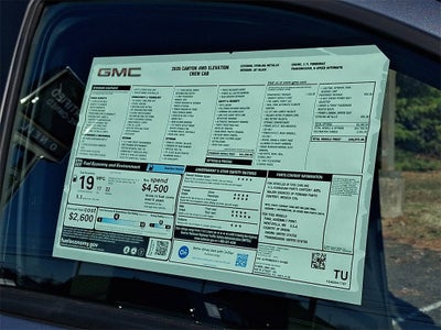 2026 GMC Canyon Elevation