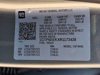 2024 GMC Canyon AT4X