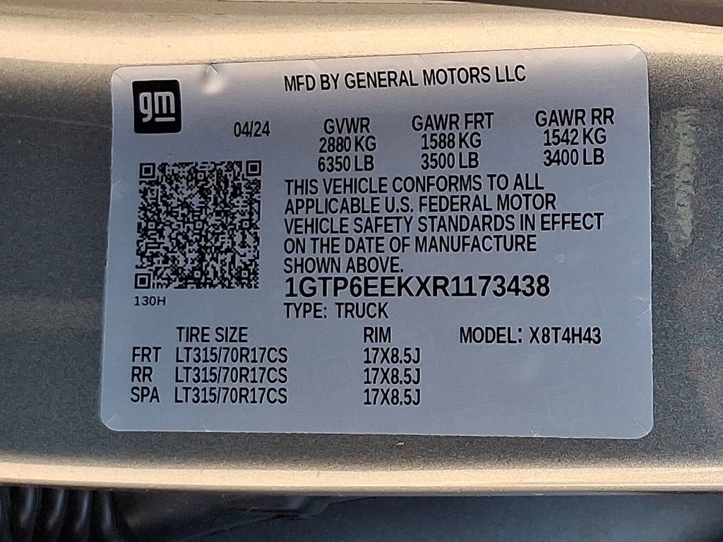 2024 GMC Canyon AT4X