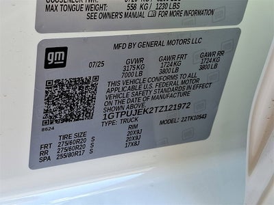 2026 GMC Sierra 1500 Elevation