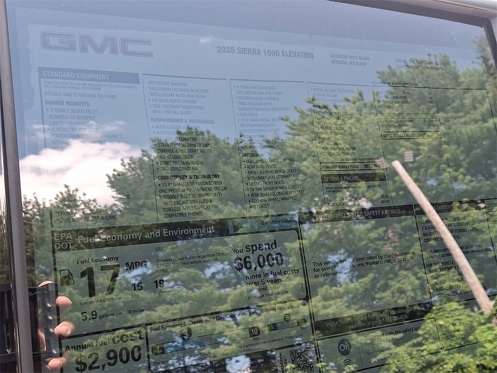 2026 GMC Sierra 1500 Elevation