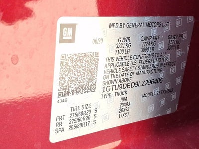 2020 GMC Sierra 1500 SLT