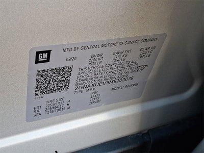 2021 Chevrolet Equinox LT