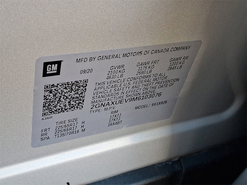 2021 Chevrolet Equinox LT