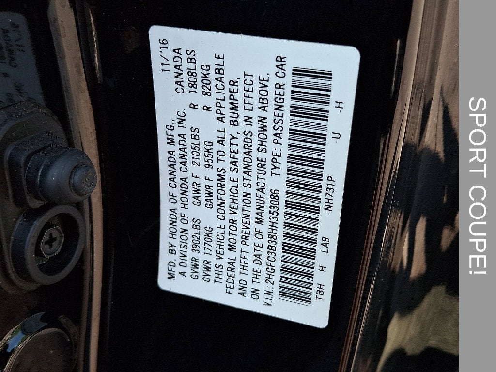 2017 Honda Civic EX-T