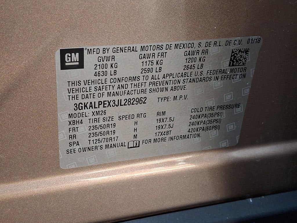 2018 GMC Terrain SLT