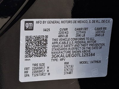 2026 GMC Terrain Elevation