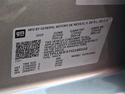 2026 GMC Sierra 1500 Elevation