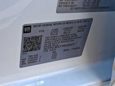 2026 GMC Sierra 1500 Elevation