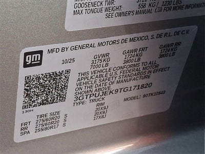 2026 GMC Sierra 1500 Elevation