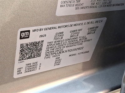 2026 GMC Sierra 1500 Elevation