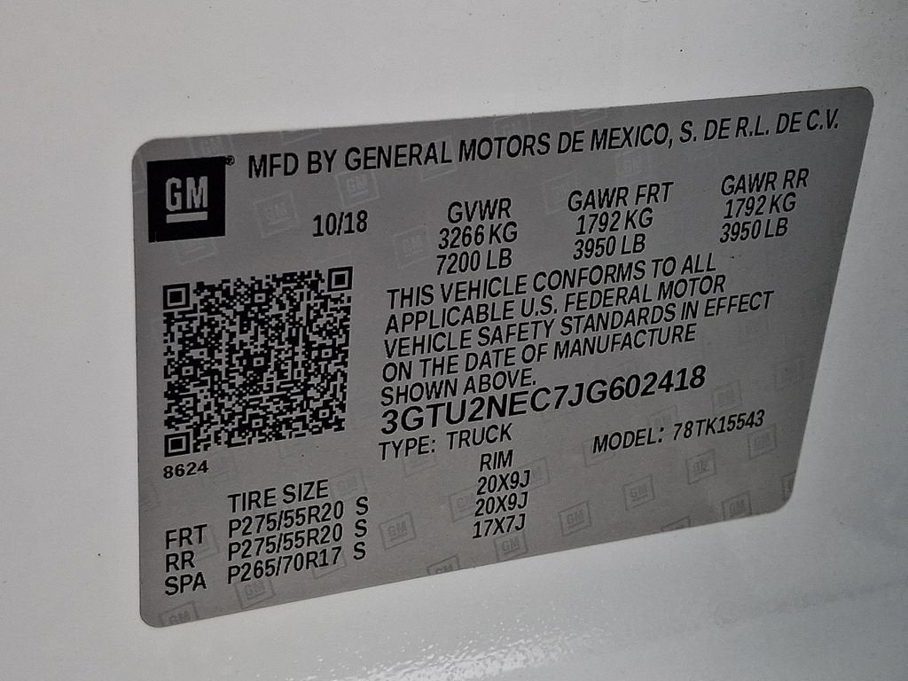 2018 GMC Sierra 1500 SLT