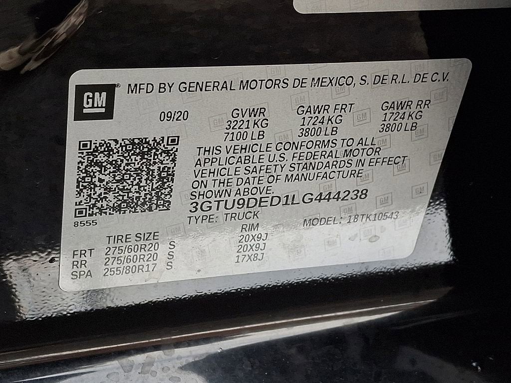 2020 GMC Sierra 1500 SLT