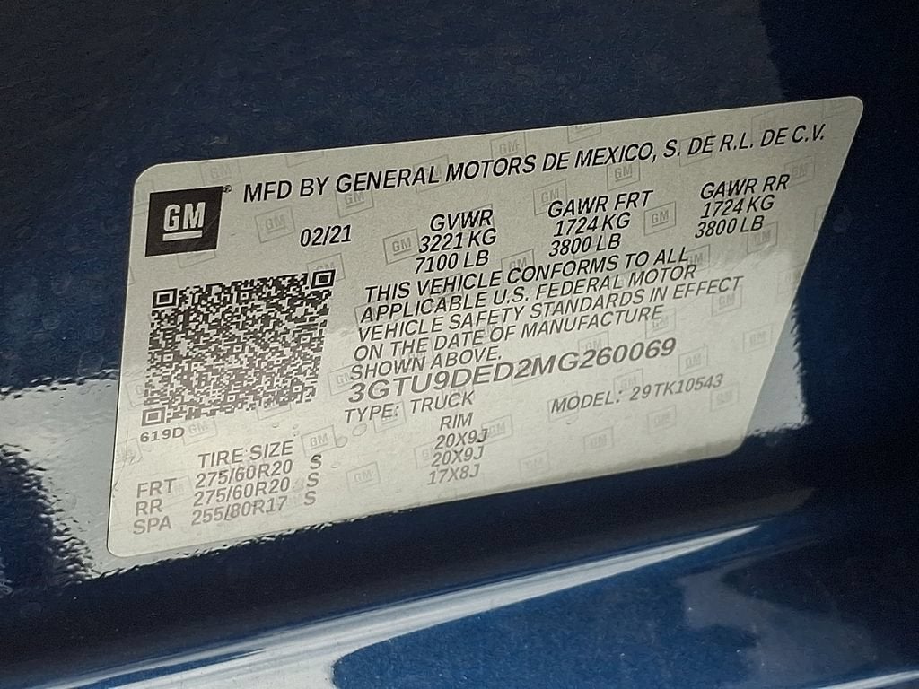 2021 GMC Sierra 1500 SLT
