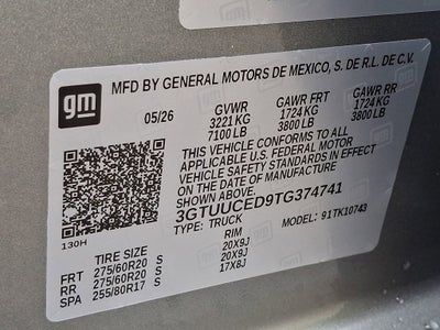 2026 GMC Sierra 1500 Elevation