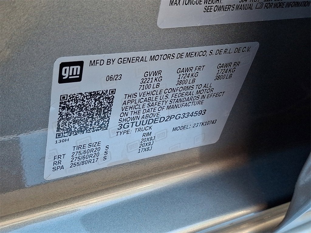 2023 GMC Sierra 1500 SLT