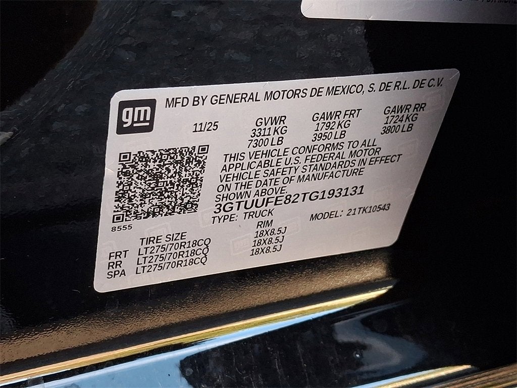 2026 GMC Sierra 1500 AT4X