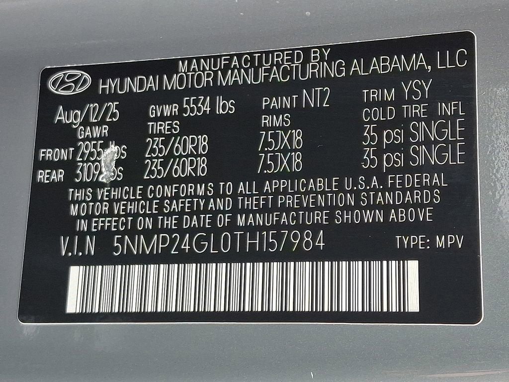 2026 Hyundai Santa Fe SEL