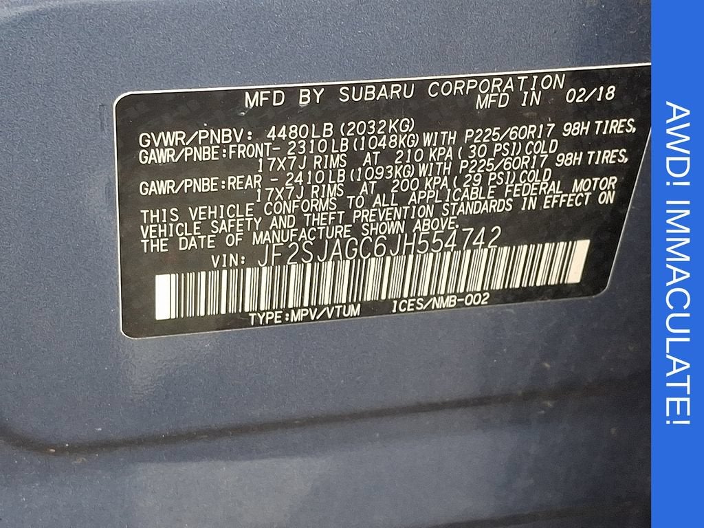 2018 Subaru Forester 2.5i Premium
