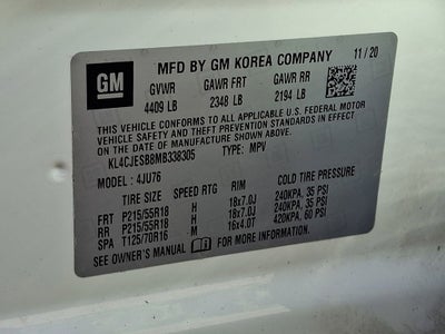 2021 Buick Encore Preferred